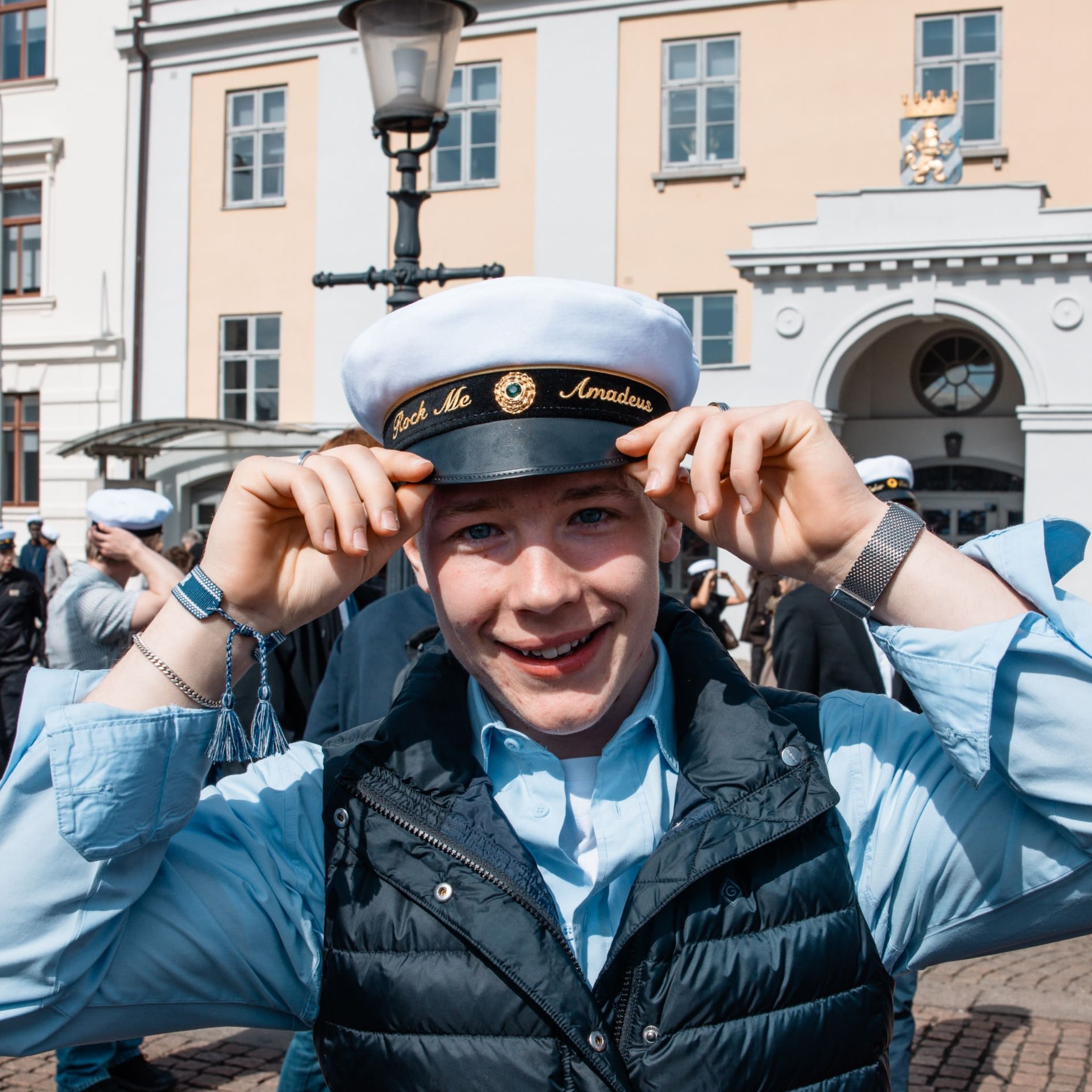 Porträtt av Amadeus Bjälkenborn Kubiak